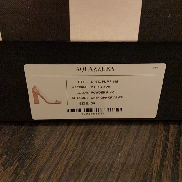 Aquazzura leather heels nude/pink. Will ship out today! - Picture 2 of 6